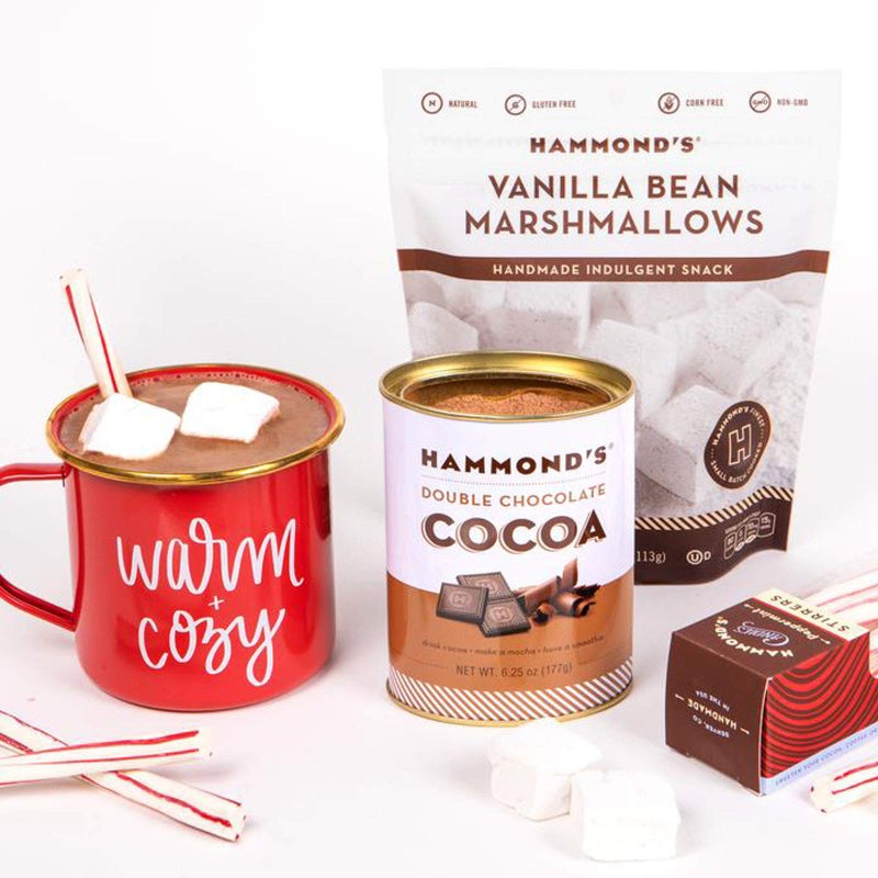 Hammond’s Candies Gourmet Marshmallows - Vanilla Bean | Great for Snacking, Hot Chocolate, S’mores, Baking | Gluten-Free, Kosher, Handcrafted in the USA | 4 Pack - Image 3